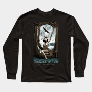 The Empress Tarot Card Long Sleeve T-Shirt